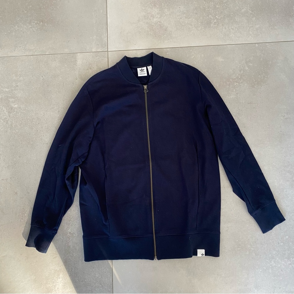 ADIDAS ZIP UP SWEATER